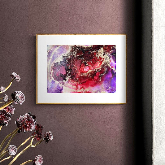 Megumi MATSUKAWA : FOREHEAD ART : Galaxy rose