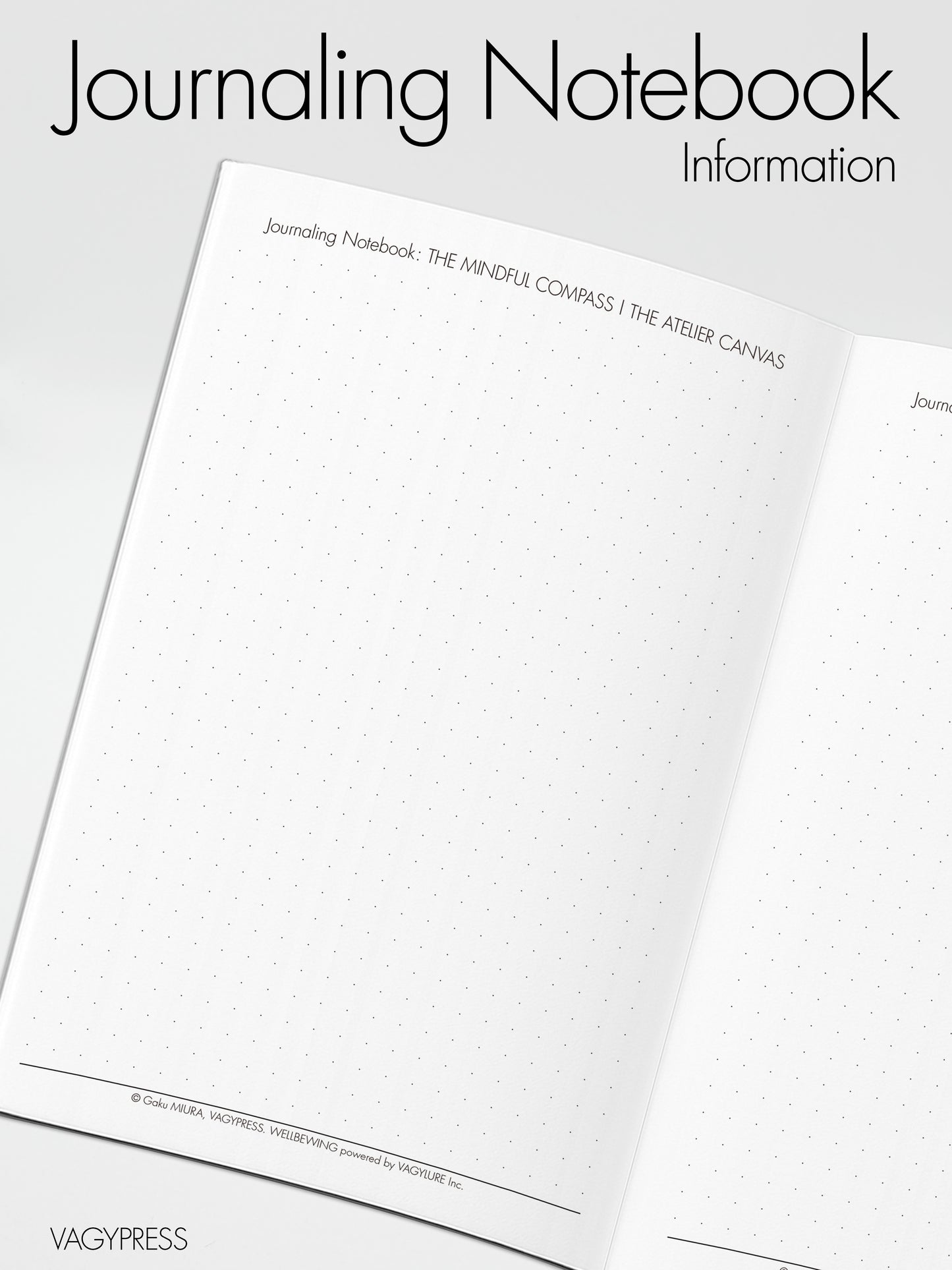 Journaling Notebook: THE MINDFUL COMPASS（12冊セット・認定コーチ向け）